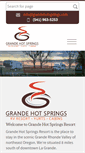 Mobile Screenshot of grandehotsprings.com